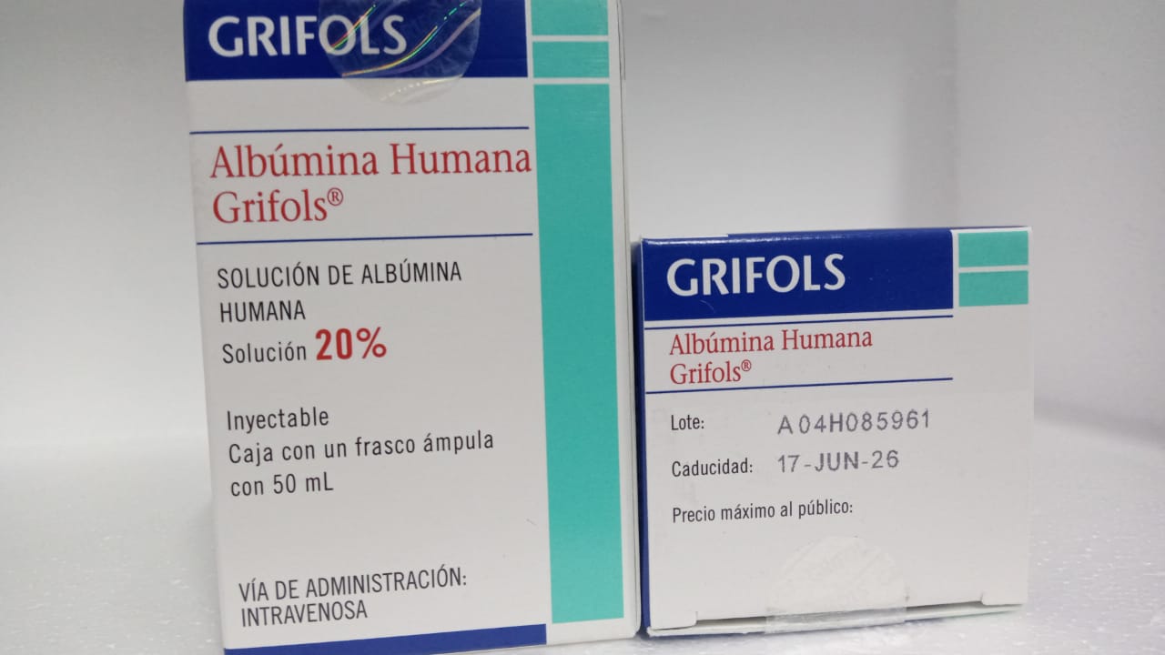 ALBUMINA HUMANA 20%