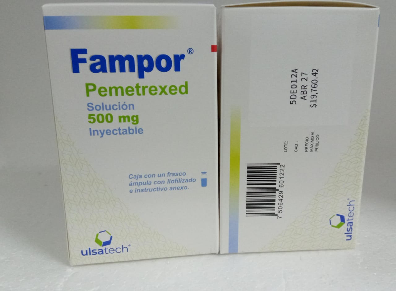 PEMETREXED (FAMPOR) 500MG