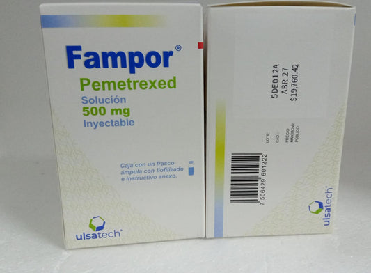PEMETREXED (FAMPOR) 500MG